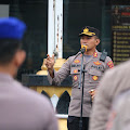 Pimpin Apel Pagi, Kapolres Pandeglang : Program Quick Wins Presisi Harus Benar-Benar Diterapkan